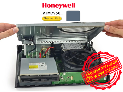 Wymiana pasty na termopad Honeywell PTM7950